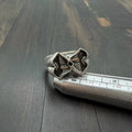 Silver Matty Boy Gold Teeth Ring