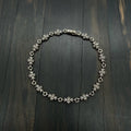 Tiny E Cross Bracelet