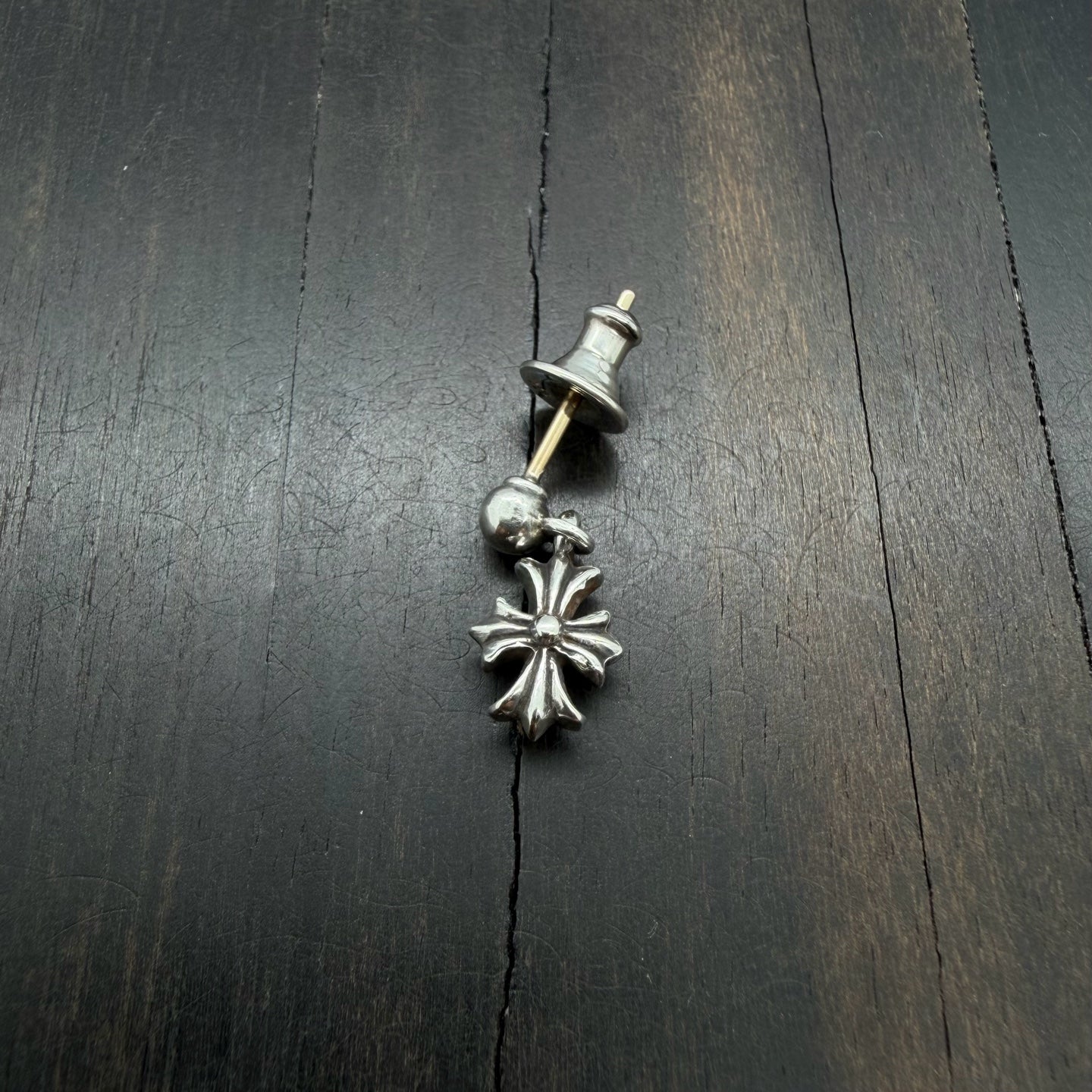 Tiny E Earring