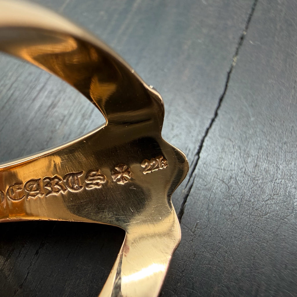 22k Gold Full Diamond Infinity Ring