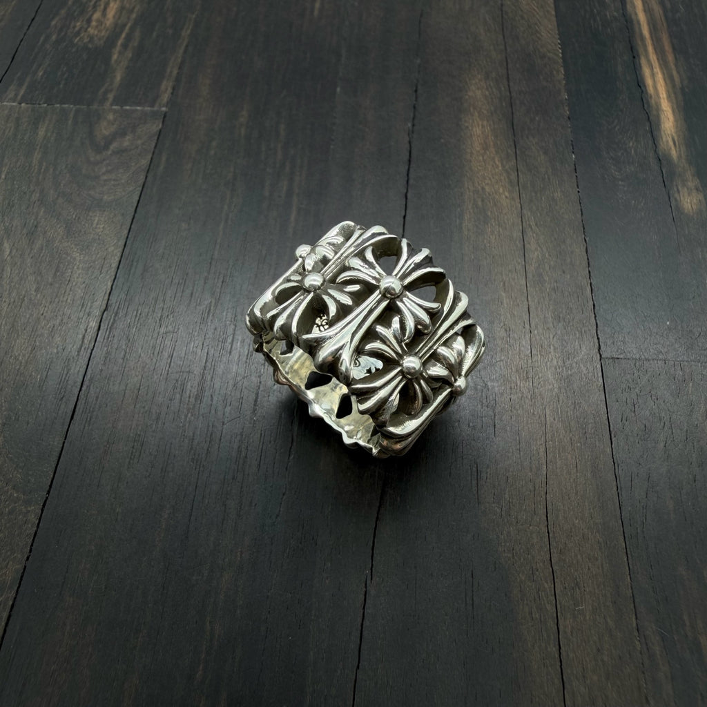 Silver Cemetery Ring