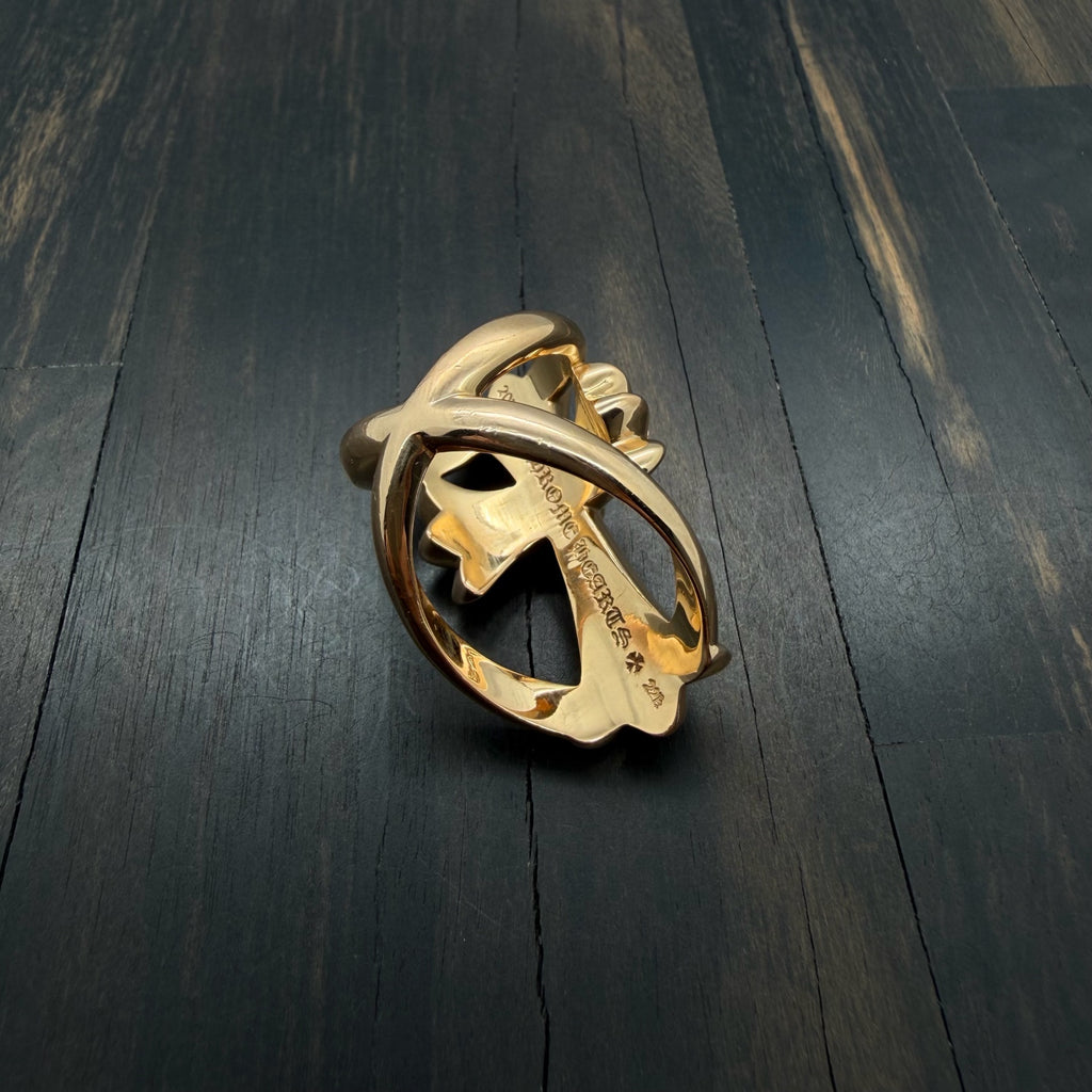 22k Gold Full Diamond Infinity Ring