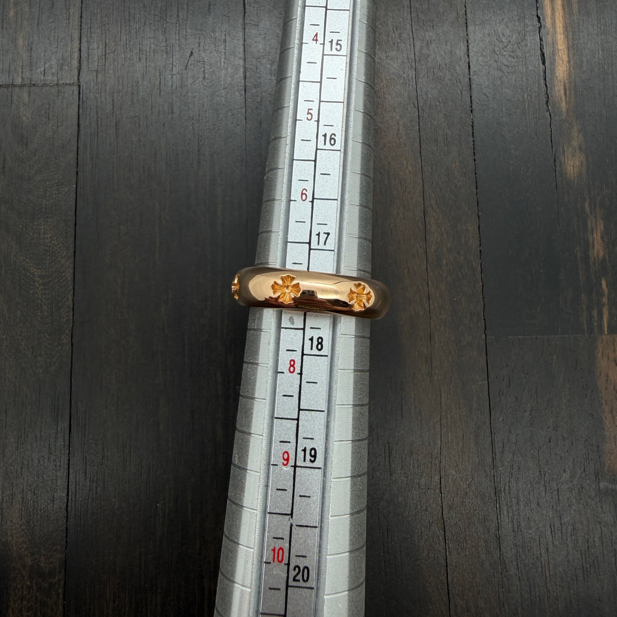 Cut-Out Cross Ring
