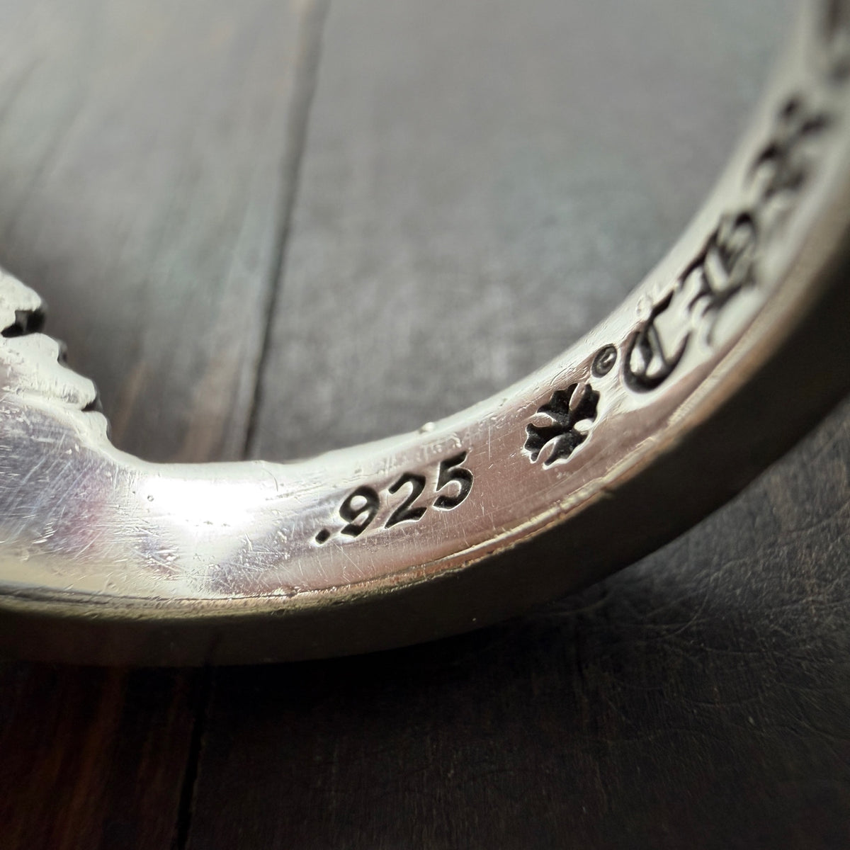 Silver Triple Cross Crown Ring