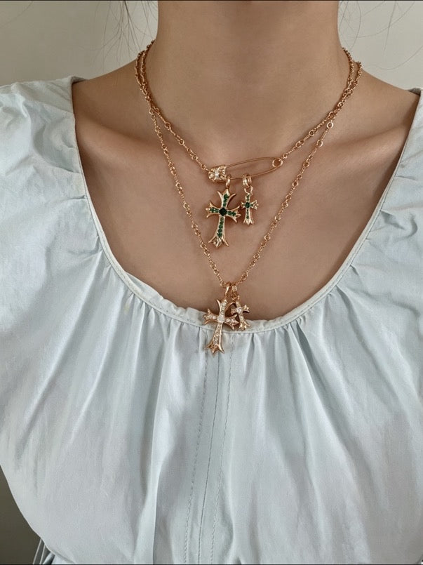 22K Gold Bamboo Chain with 750 Clasp