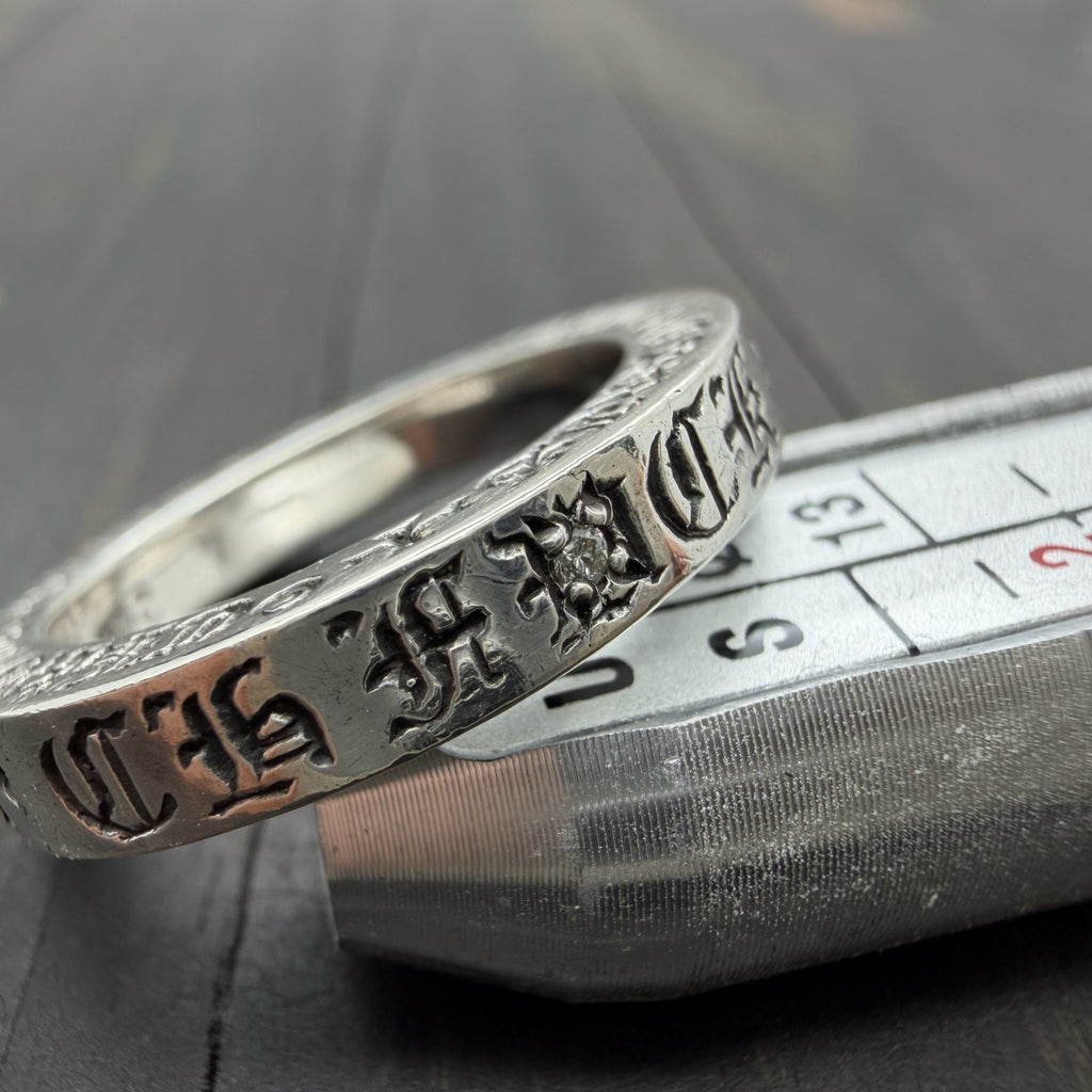 Silve FK Ring Single Diamond
