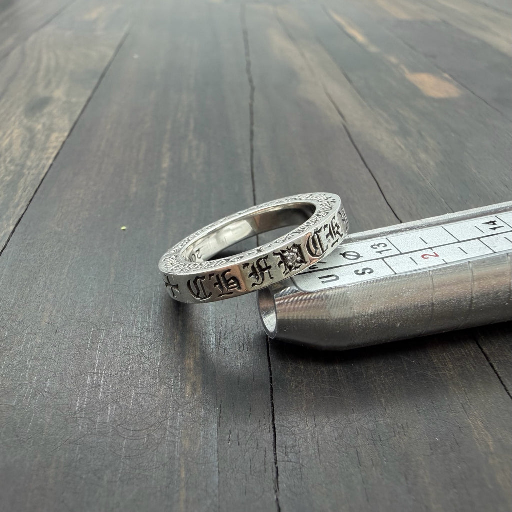 Silve FK Ring Single Diamond