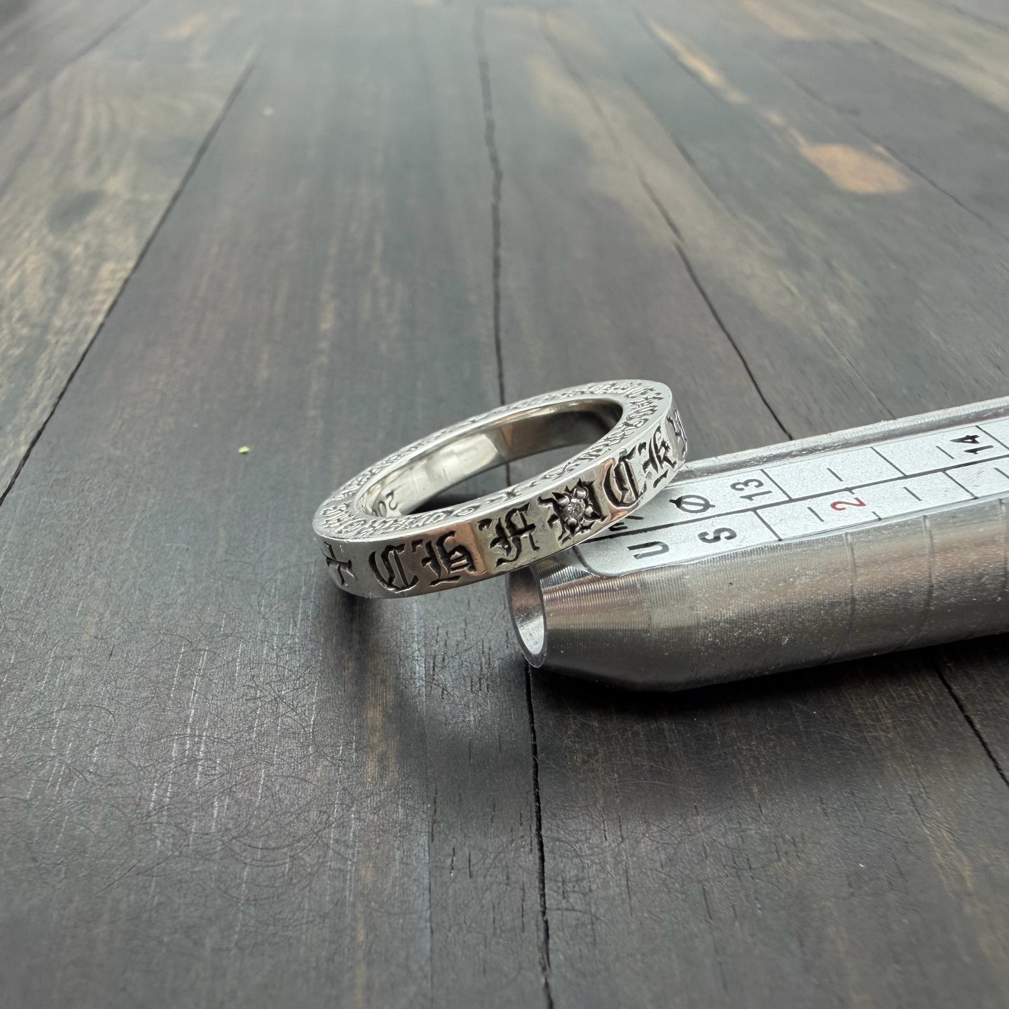 Silve FK Ring Single Diamond