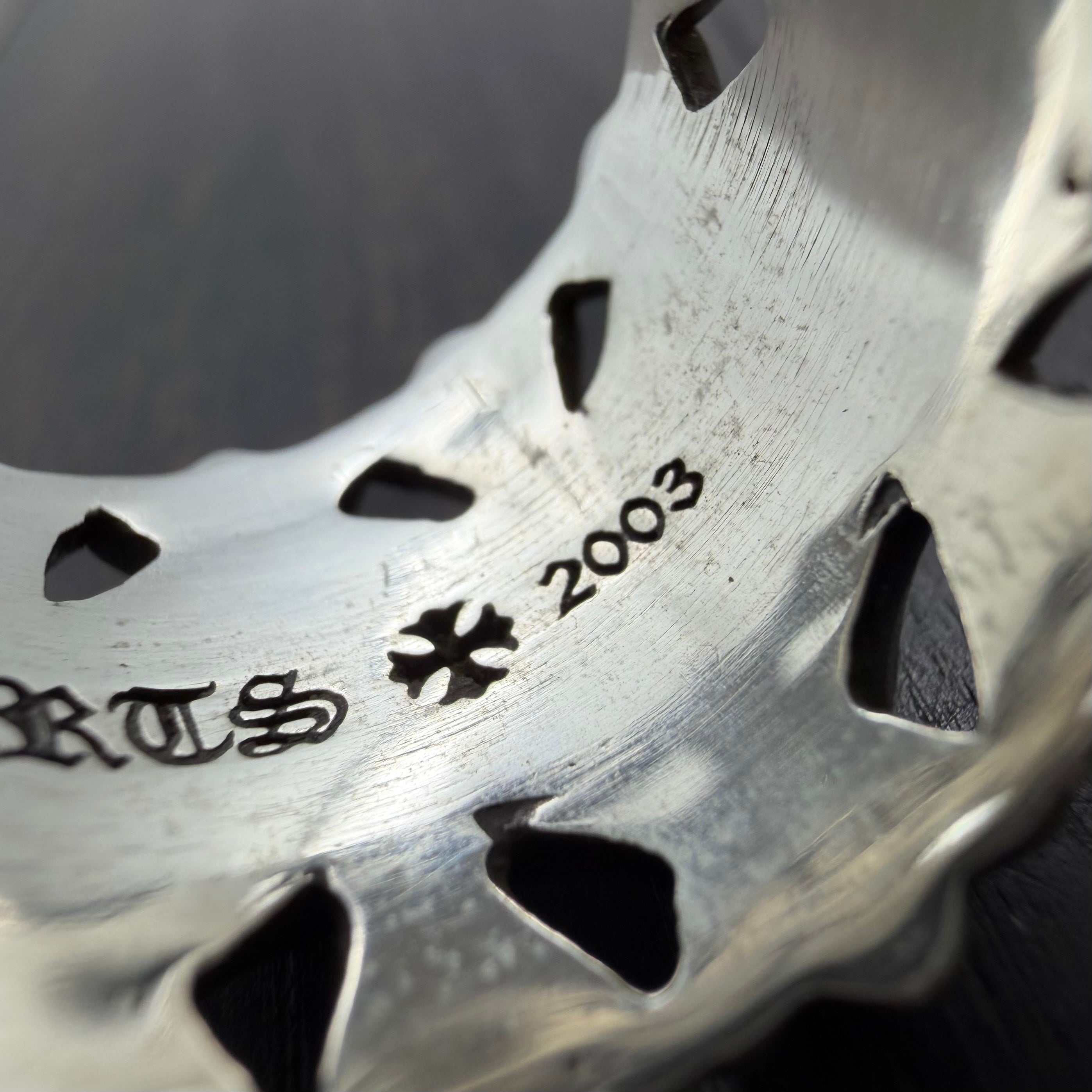 Silver Cemetery Ring