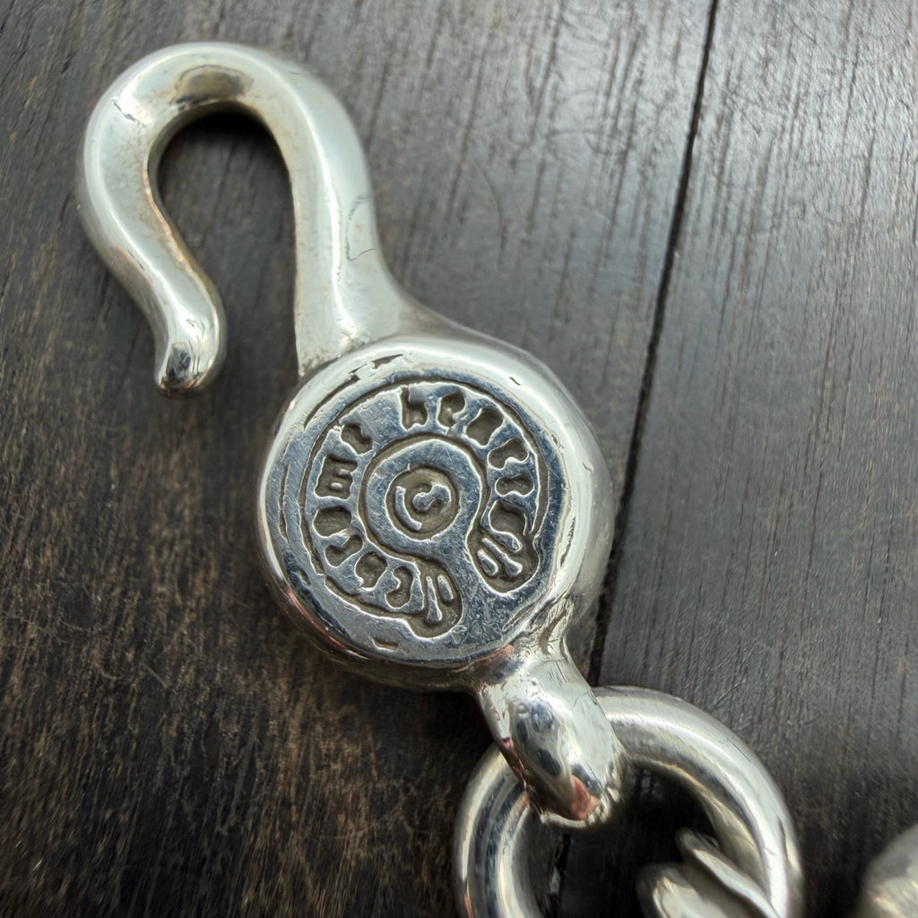 925 Silver Vine Heart Bracelet