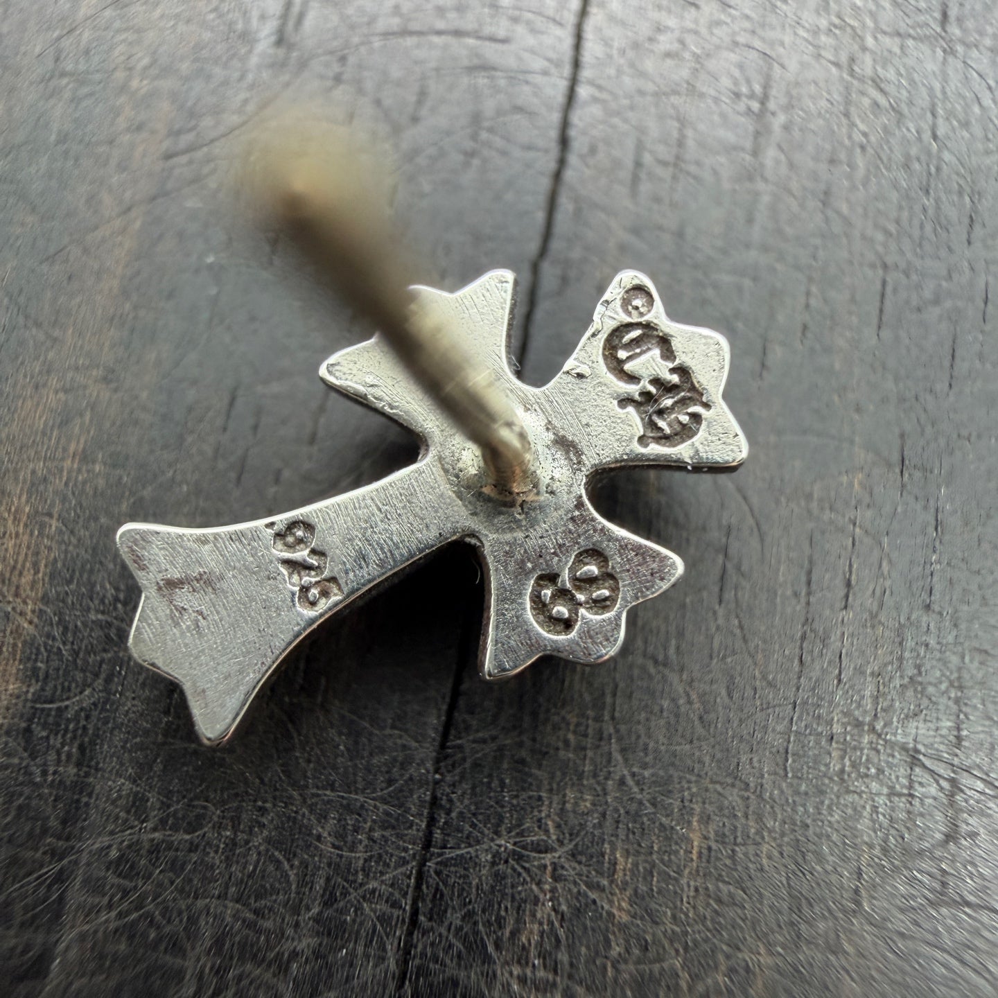 Long Cross Stud Earring