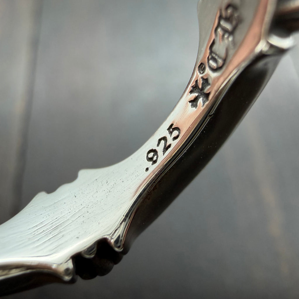 Silver Bone Joint Ring
