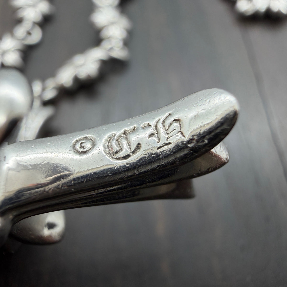 18K White Gold White Diamond Necklace