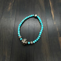 Turquoise Bead Bracelet