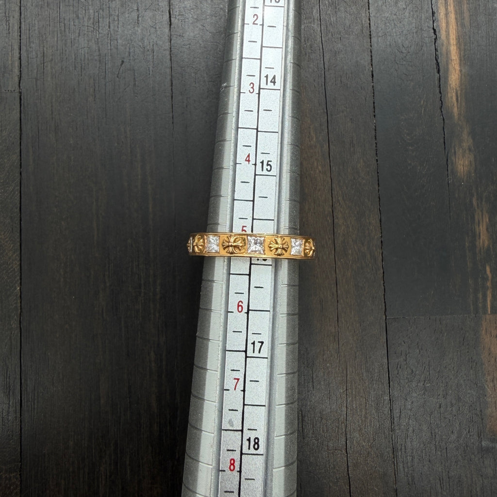 Princess-Cut Diamond Band Ring