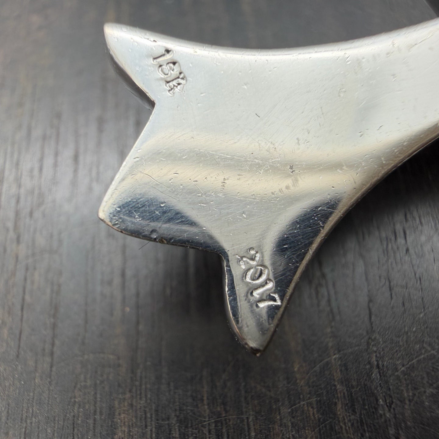 18K White Gold Vine Heart Medium Pendant
