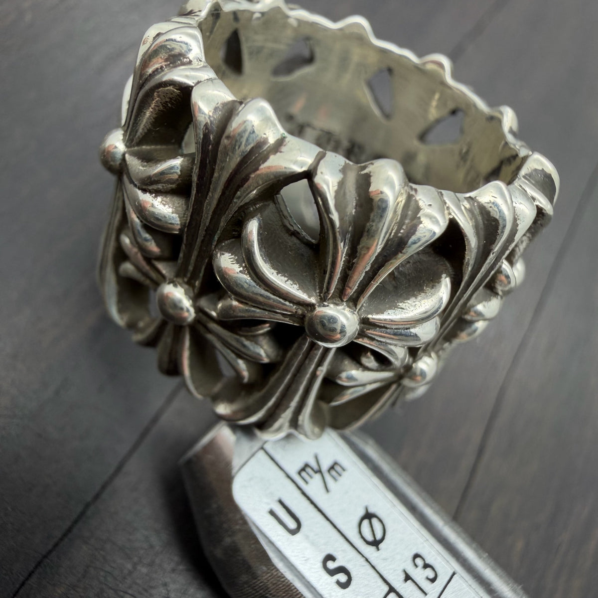 Silver Cemetery Ring