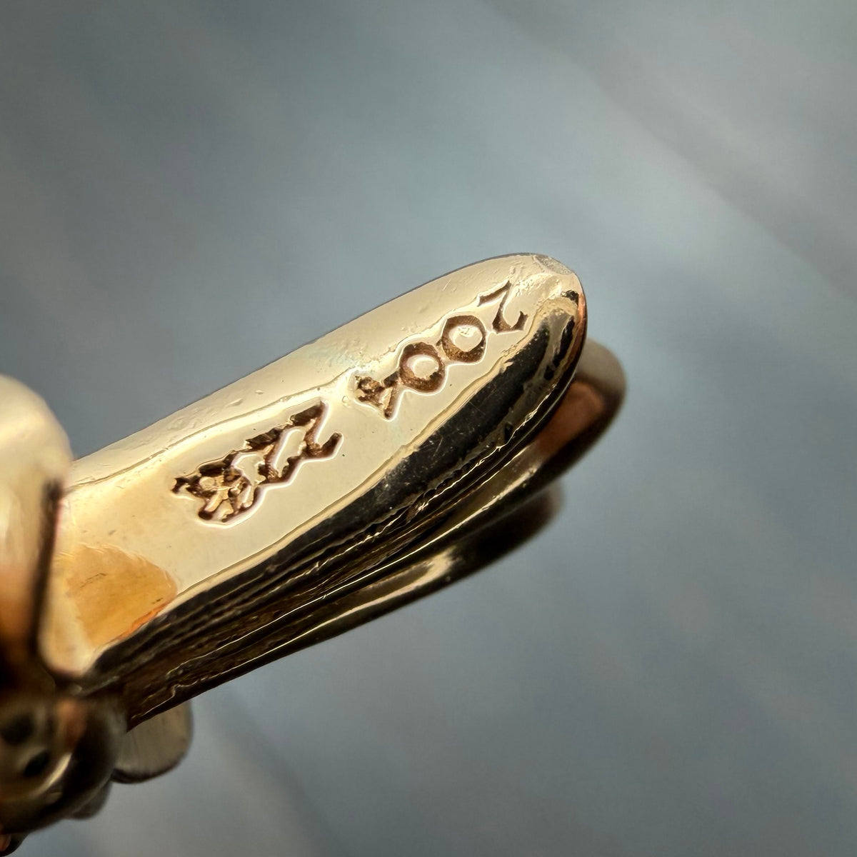 22K Solid God Cross Pendant