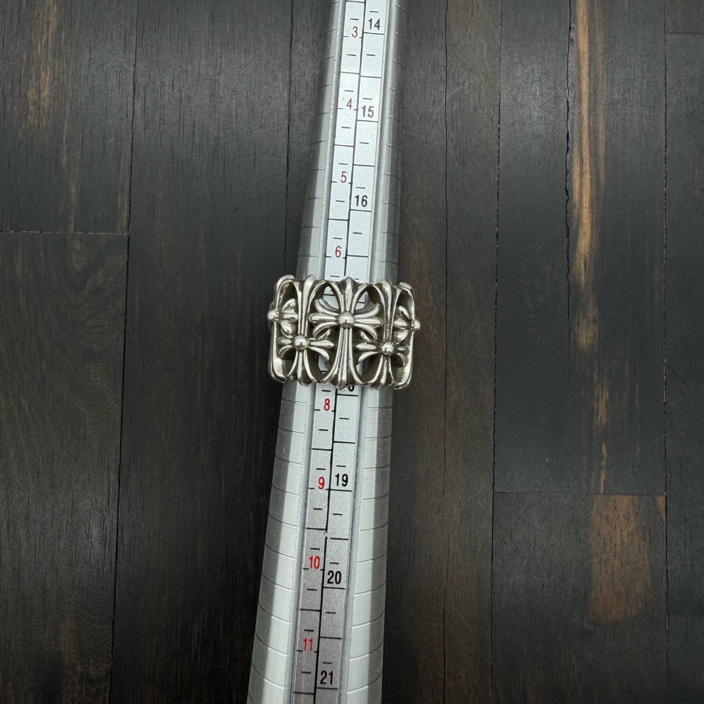 Silver Cemetery Ring