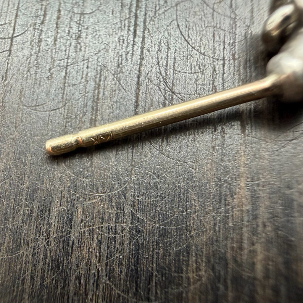 Tiny E Earring