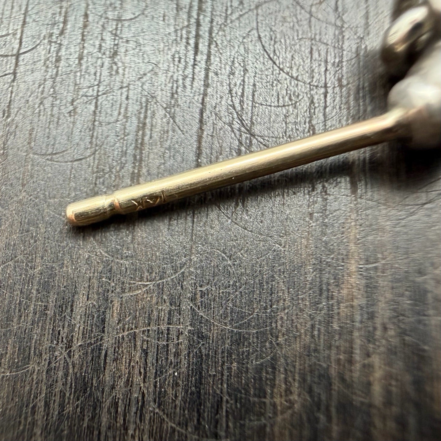 Tiny E Earring