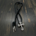 Flame Cross Necklace