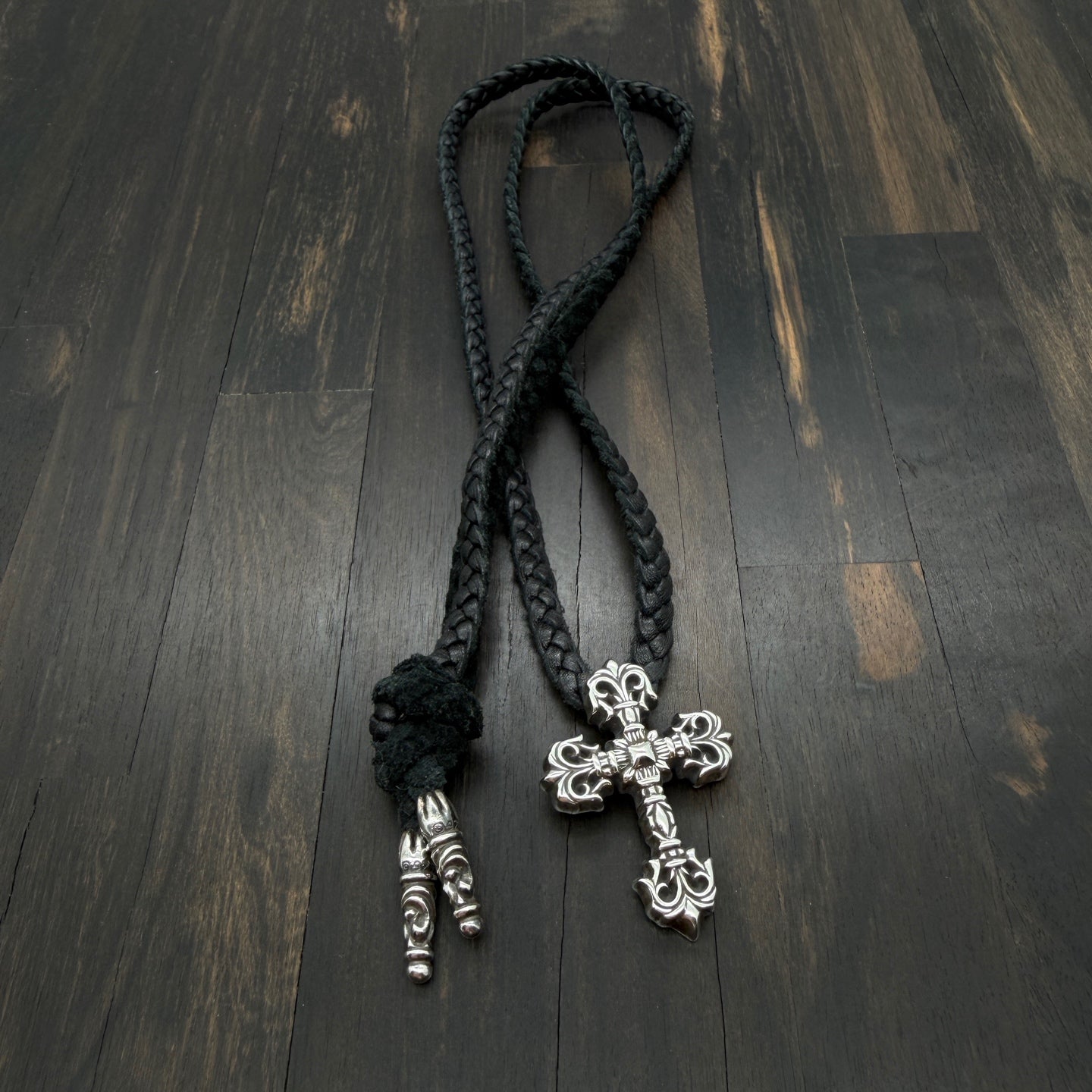 Flame Cross Necklace