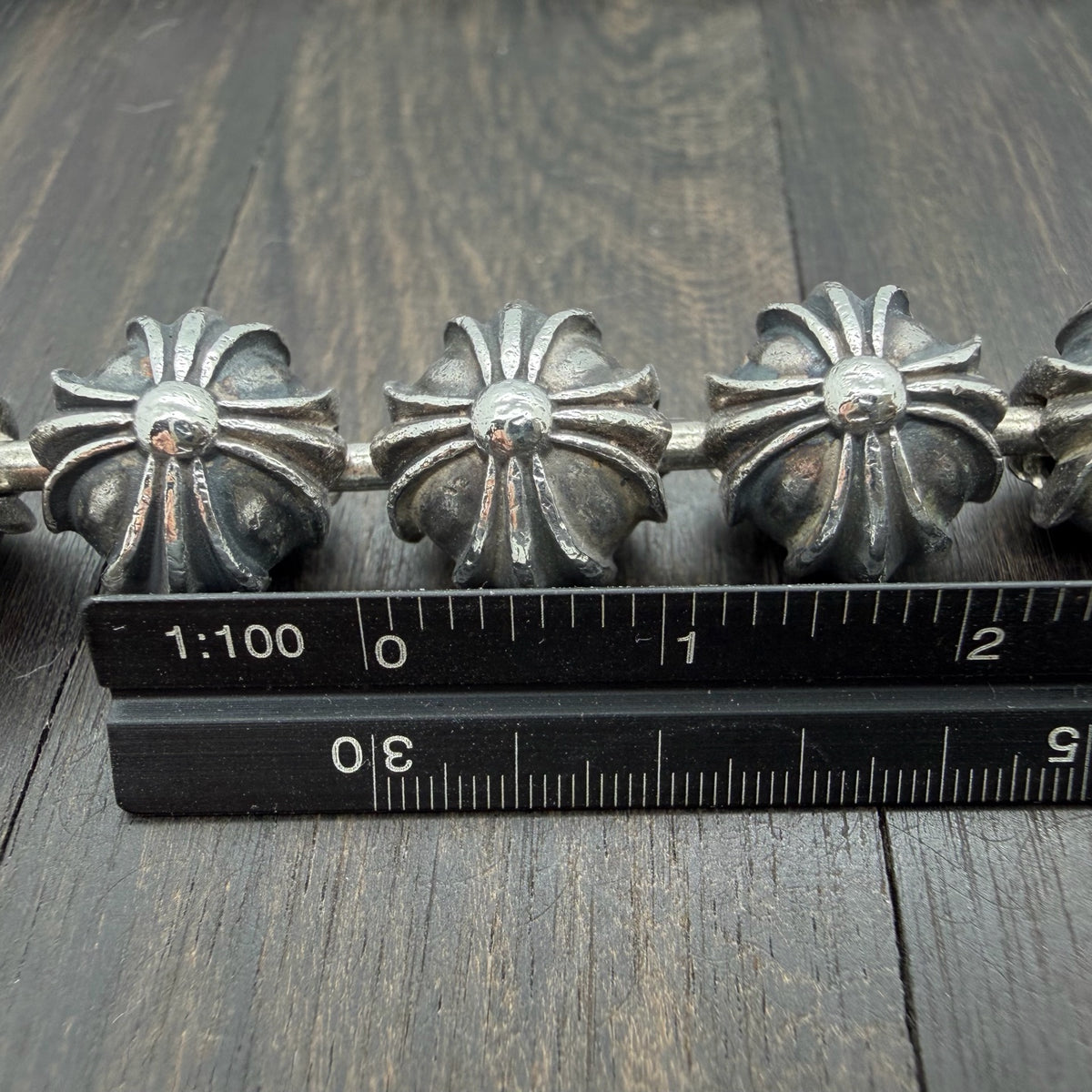 Large Cross Ball Wallet Chain