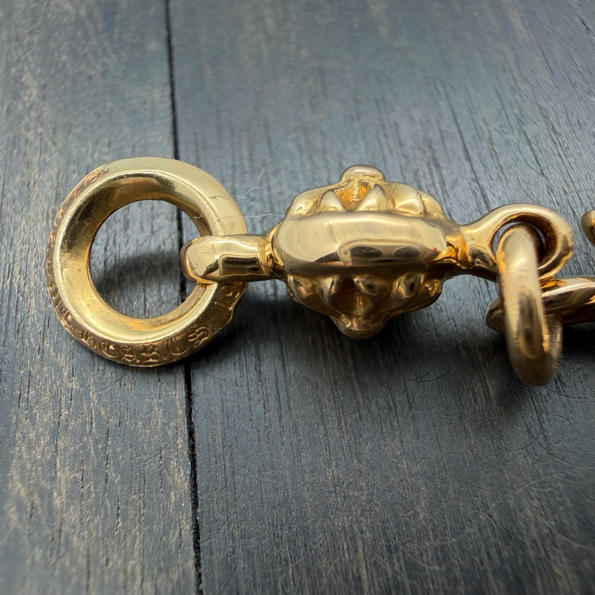 22k Gold Single Ball Pendant