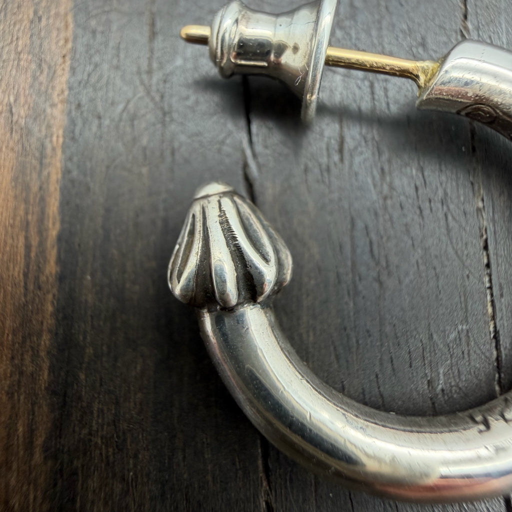 Plain Hoop Earrings